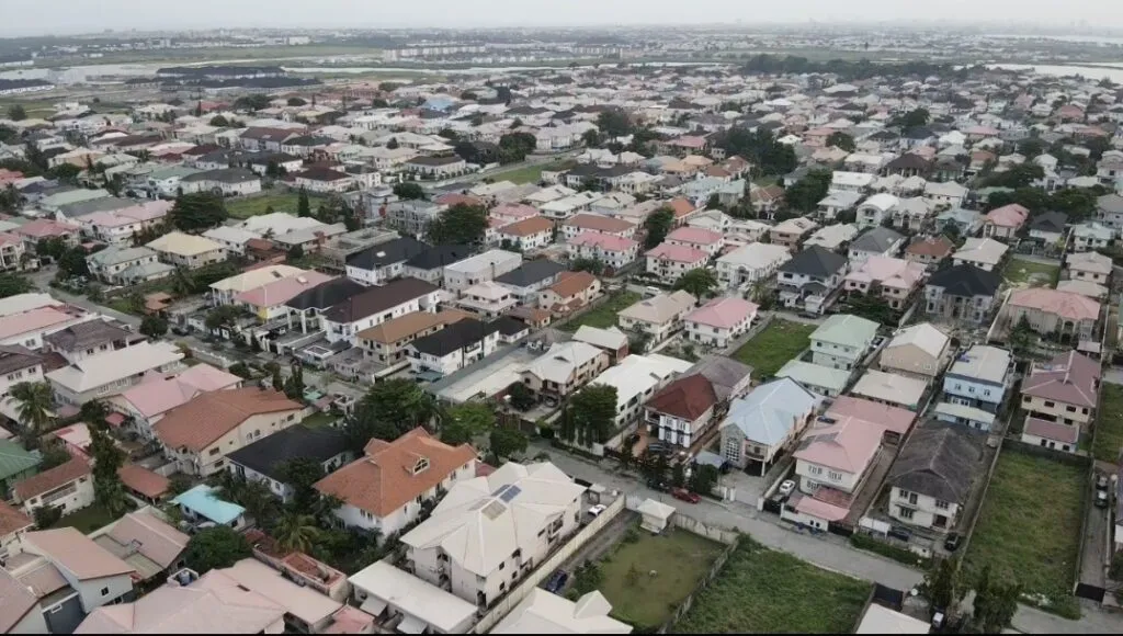 Aerial View of VGC, Ikota Lekki , Lagos