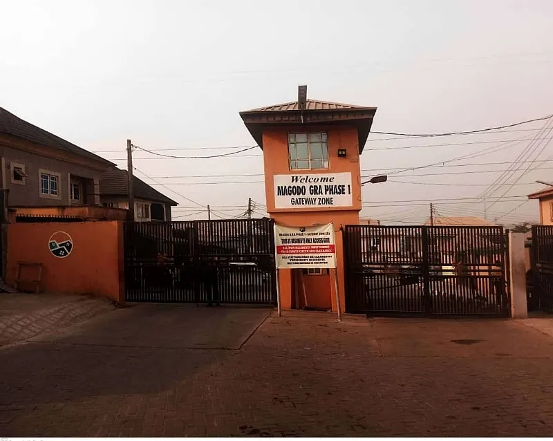 Magodo GRA Phase 1 Gate, Lagos