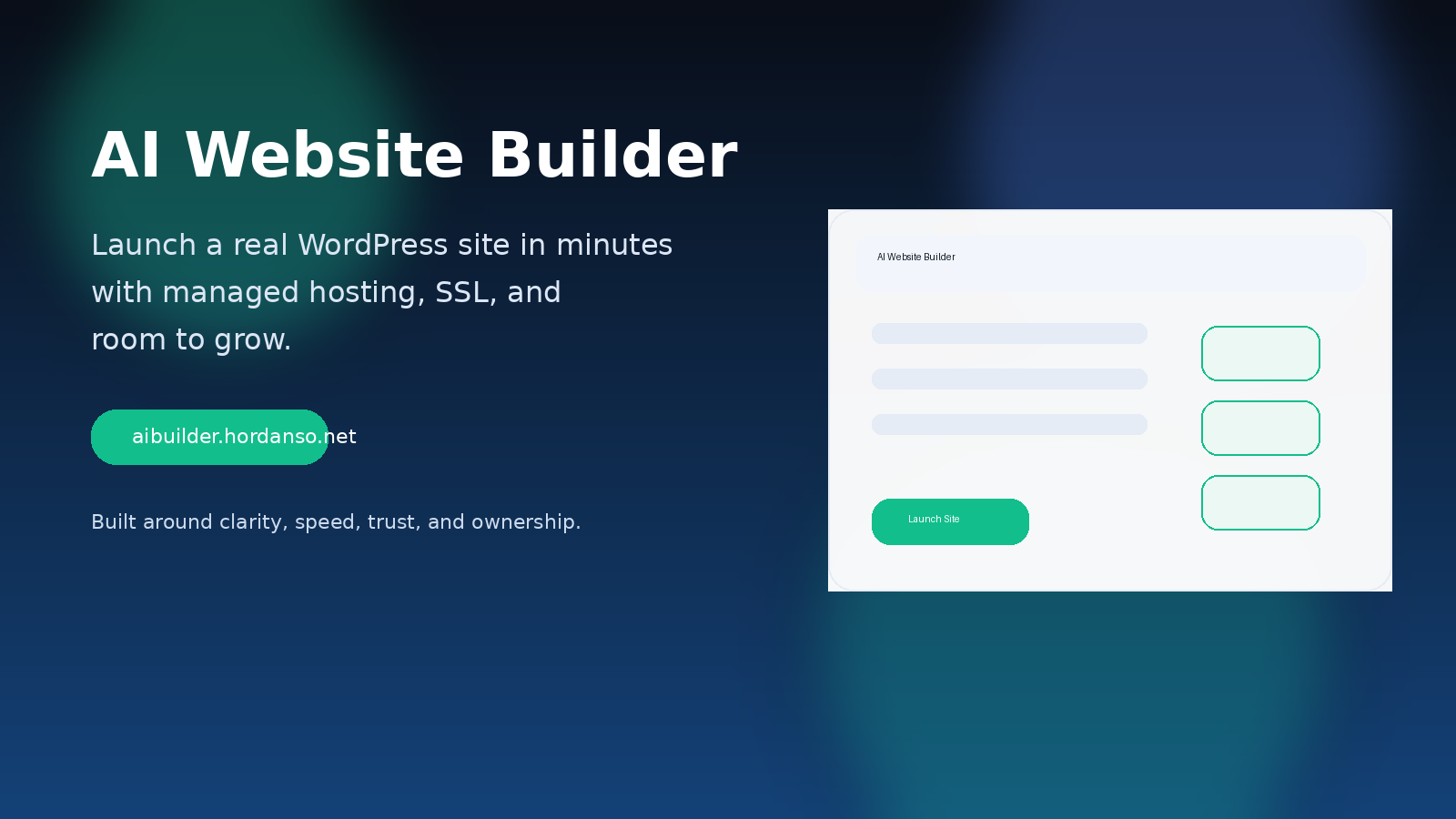 Hordanso Website Builder